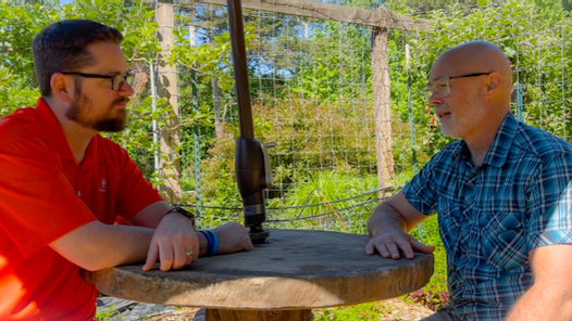 Sitting down with Will in the garden to reflect on the ThreeWill origin story