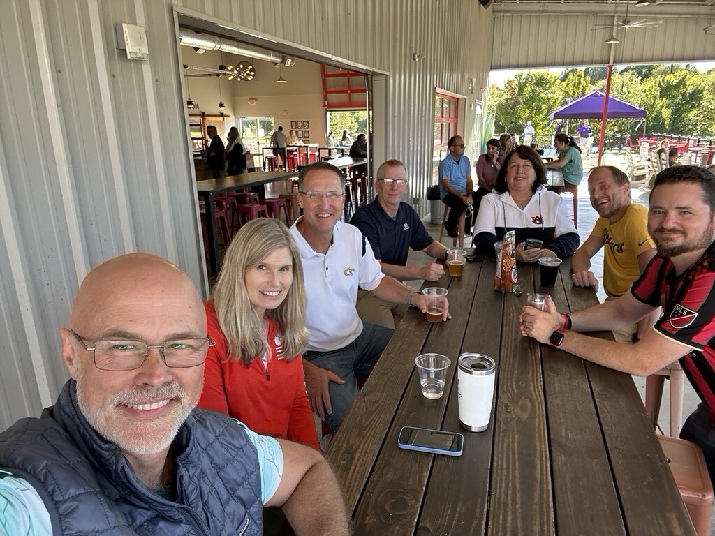 Hanging out at Reformation Brewery after an EOS Quarterly All Day
